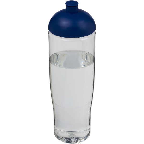 H2O Active® Tempo 700 ml bidon met koepeldeksel - Transparant/Blauw