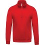 Sweater met ritshals Red XL