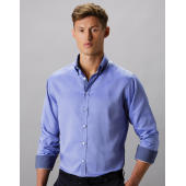 Tailored Fit Contrast Oxford Shirt LS Tailored Fit Contrast Oxford Shirt LS