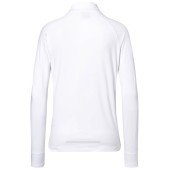 Ladies' Sports  Shirt Half-Zip - white - XS
