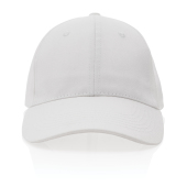 Impact AWARE™ 6 panel 280gr gerecycled katoenen cap, wit