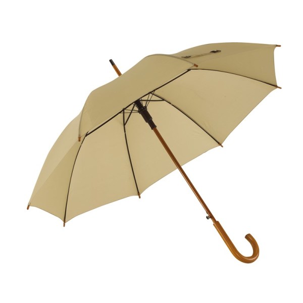 Automatisch te openen paraplu BOOGIE - beige