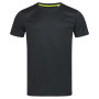 Stedman T-shirt Set-in Mesh Active-Dry SS for him black opal XXL
