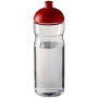 H2O Active® Base 650 ml bidon met koepeldeksel - Transparant/Rood