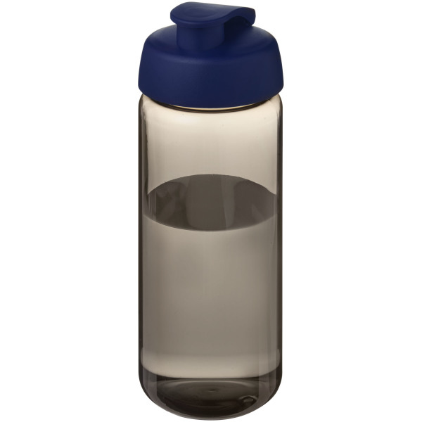 H2O Active® Octave Tritan™ 600 ml sportfles met klapdeksel - Charcoal/Blauw