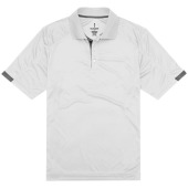 Kiso cool fit heren polo met korte mouwen - Wit - S
