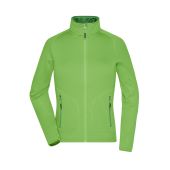 Ladies' Stretchfleece Jacket - spring-green/green - XXL