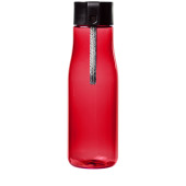 Ara 640 ml Tritan™ drikkeflaske med opladerkabel - Rød