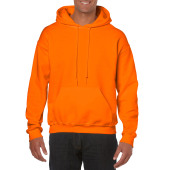 Gildan Sweater Hooded HeavyBlend for him 21 safety orange L