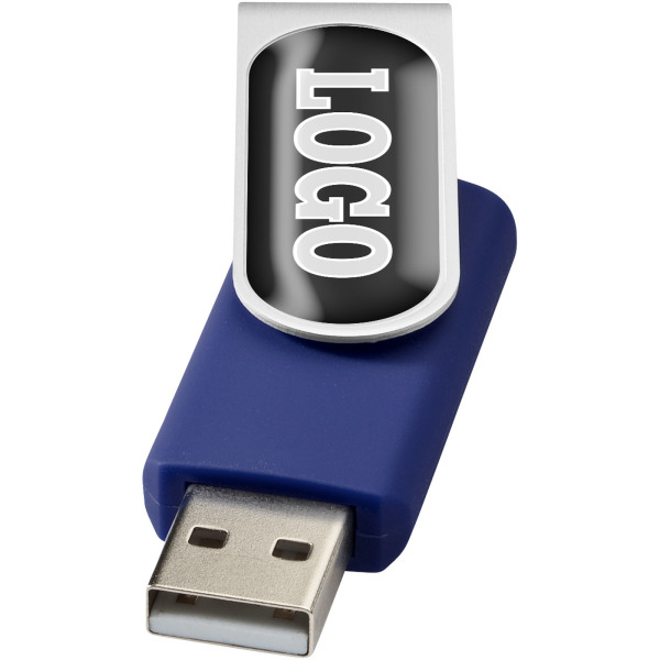 Rotate Doming USB - Blauw - 64GB