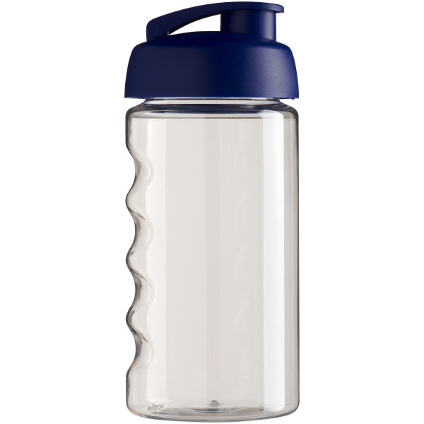 H2O Active® Bop 500 ml flip lid sport bottle - Transparent/Blue