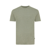 Iqoniq Manuel gerecycled katoen t-shirt ongeverfd, heather green (M)