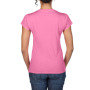 Gildan T-shirt V-Neck SoftStyle SS for her 224 azalea L