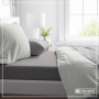 Fitted sheet Single beds - Dark Grey