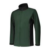 L&S Jacket Softshell Workwear forest green/bk XXL