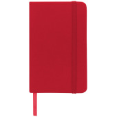 Spectrum inbunden anteckningsbok A6 - Röd