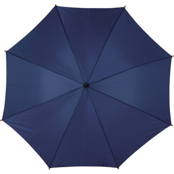 Polyester (190T) umbrella Kelly blue