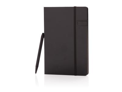 Deluxe data notitieboek met 8GB USB en touchscreen pen Deluxe data notitieboek met 8GB USB en touchscreen pen