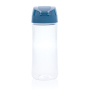 Tritan™ Renew waterfles 0,5L gemaakt in EU, blauw, transparant
