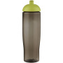 H2O Active® Eco Tempo drinkfles van 700 ml met koepeldeksel - Lime/Charcoal