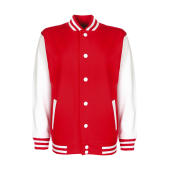 Junior Varsity Jacket - Fire Red/White - 11-13 (152)