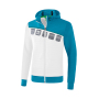 5-C trainingsjack met capuchon