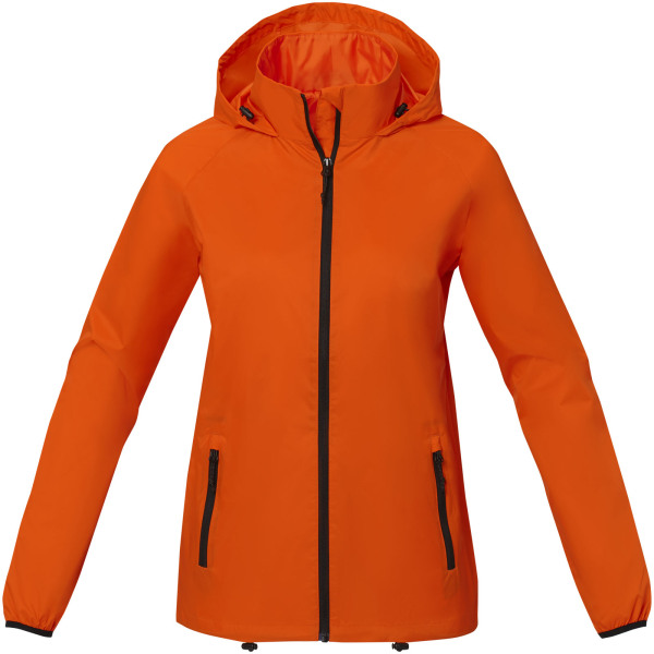 Dinlas women's lightweight jacket - Orange - XXL