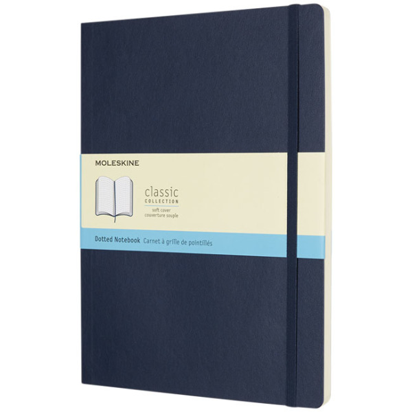 Classic XL softcover notitieboek - stippen