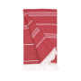 Recycled Hamam Towel - Red