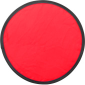 Nylon (170T) Frisbee Iva red