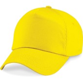 Original 5 panel cap Yellow One Size