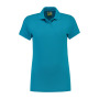 L&S Polo Basic Mix SS for her turquoise L