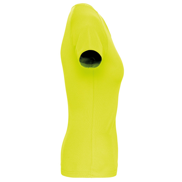 Functioneel damessportshirt Fluorescent Yellow XXL