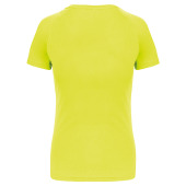 Functioneel damessportshirt Fluorescent Yellow L