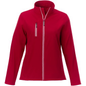 Orion softshell dames jas - Rood - XS