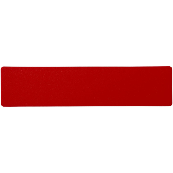 Rothko 15 cm plastic ruler - Red