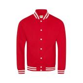 AWDis College Jacket, Fire Red, L, Just Hoods