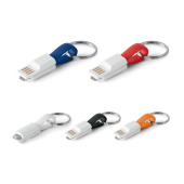 RIEMANN. USB-kabel met 2-in-1-aansluiting in ABS en PVC