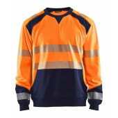 High Vis Oranje/Marineblauw