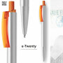 Ballpoint Pen e-Twenty Silver Orange