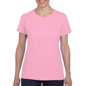 Gildan T-shirt Heavy Cotton SS for her 685 light pink L
