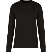 Ecologische sweater met ronde hals Black M