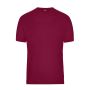 Men's BIO Workwear T-Shirt - wine - 6XL