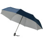 Alex 21,5'' opvouwbare automatische paraplu - Navy/Zilver