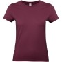#E190 Ladies' T-shirt Burgundy XL