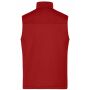 Men's Softshell Vest - red - S