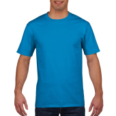 Gildan T-shirt Premium Cotton Crewneck SS for him Sapphire S