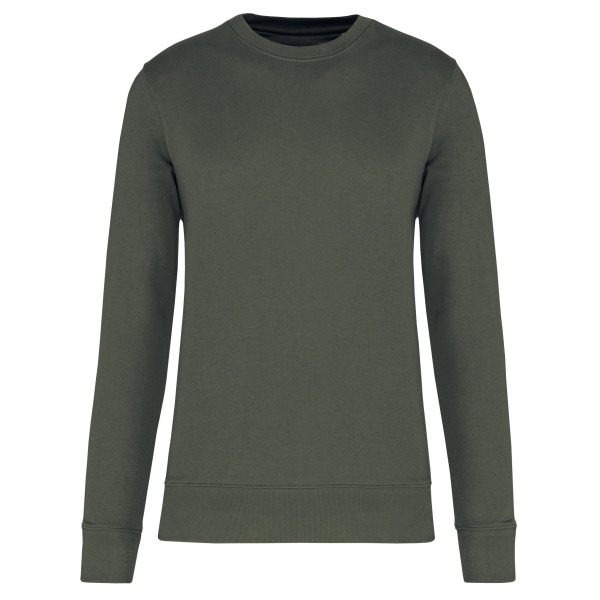 Ecologische sweater met ronde hals Dark Khaki 5XL