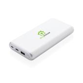 Ultra snelle 20.000 mAh powerbank met PD, wit