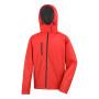 Core Tx Performance Hooded Soft Shell Jacket Red / Black XXL